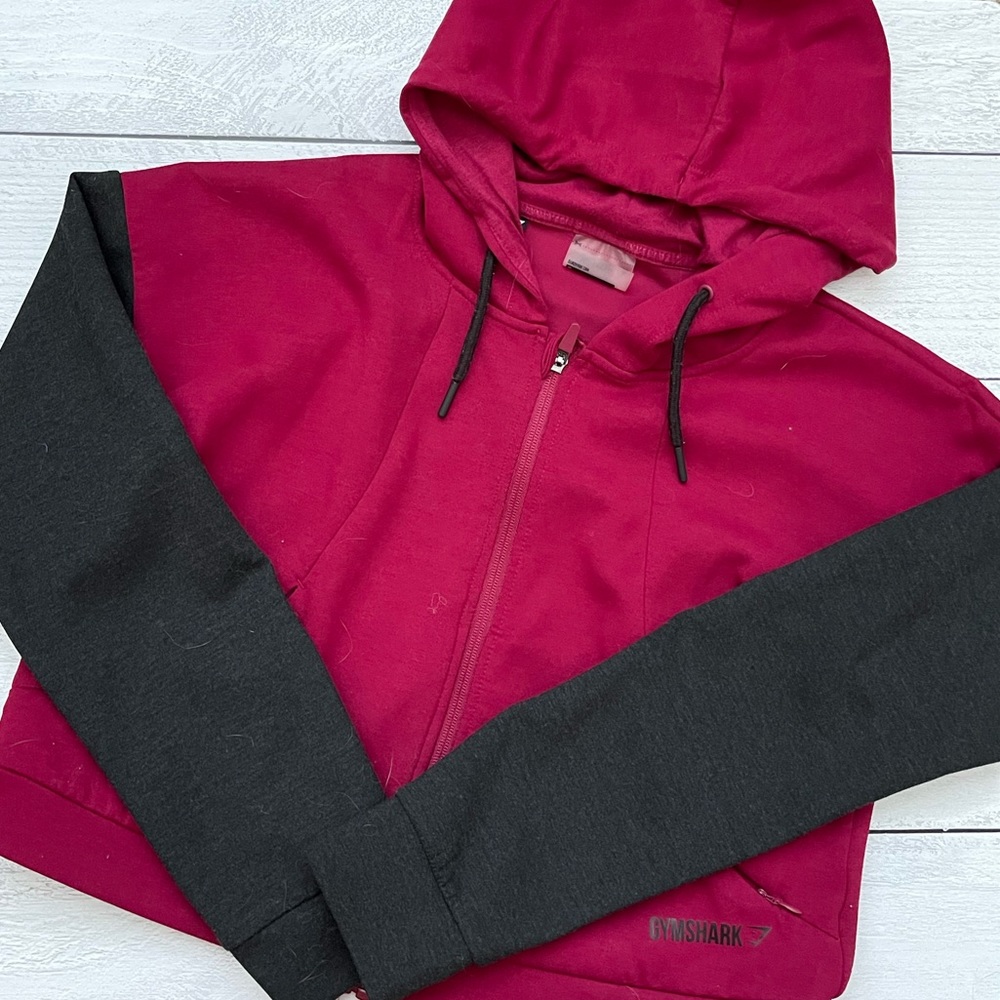 gymshark crop sweatshirt